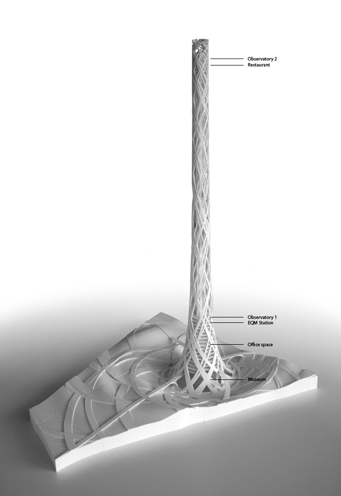 Taiwan Tower Competition Entry / Aedas R&D