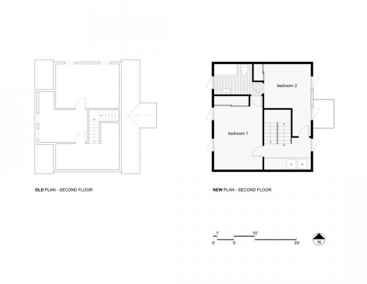 second floor plan