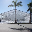Temporary Structure On Miami Beach / Design Miami/ Temporary Structure On Miami Beach / Design Miami/ © Michael Stavaridis