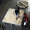 Salvaged Layers; a Collaborative Site Specific Performance Gray Architecture