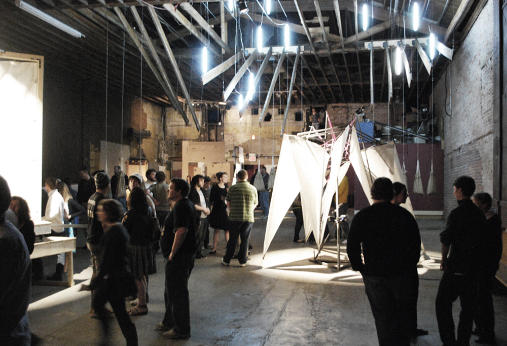Salvaged Layers; A Collaborative Site Specific Performance
