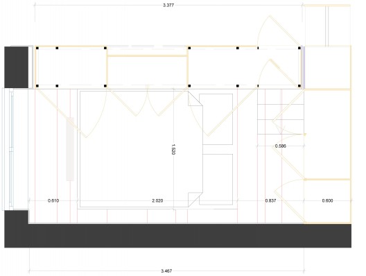 bedroom detail plan