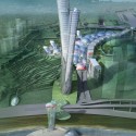 Chongqing Shopping center birdview Courtesy of Logon Architecture