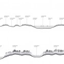 logon Qingpu wetland_site sections logon Qingpu wetland_site sections Courtesy of logon architecture