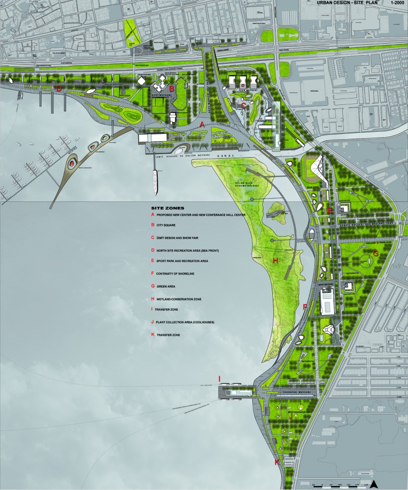 Urban Design Project for Izmit Shoreline / Ervin Garip
