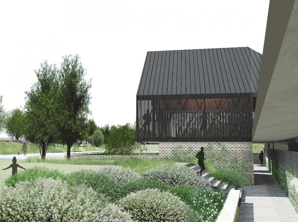 Old Grangonian Club competition entry / LAND Arquitectos