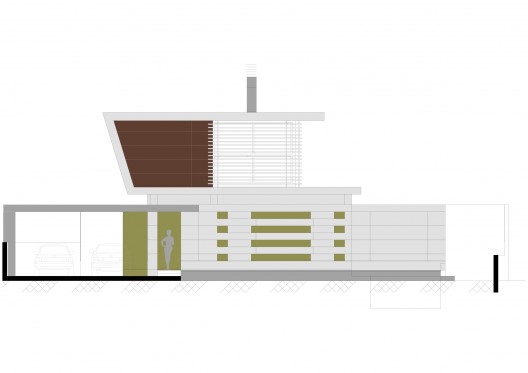 west elevation