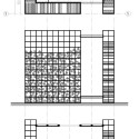 WOODPILE / Noa Biran + Roy Talmon (8) WOODPILE / Noa Biran + Roy Talmon (8) plan + section + elevation