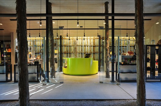 Yew Dell Gardens Visitor Center / De Leon & Primmer Architecture Workshop