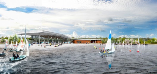 Shelby Farms Boat House with Field Ops