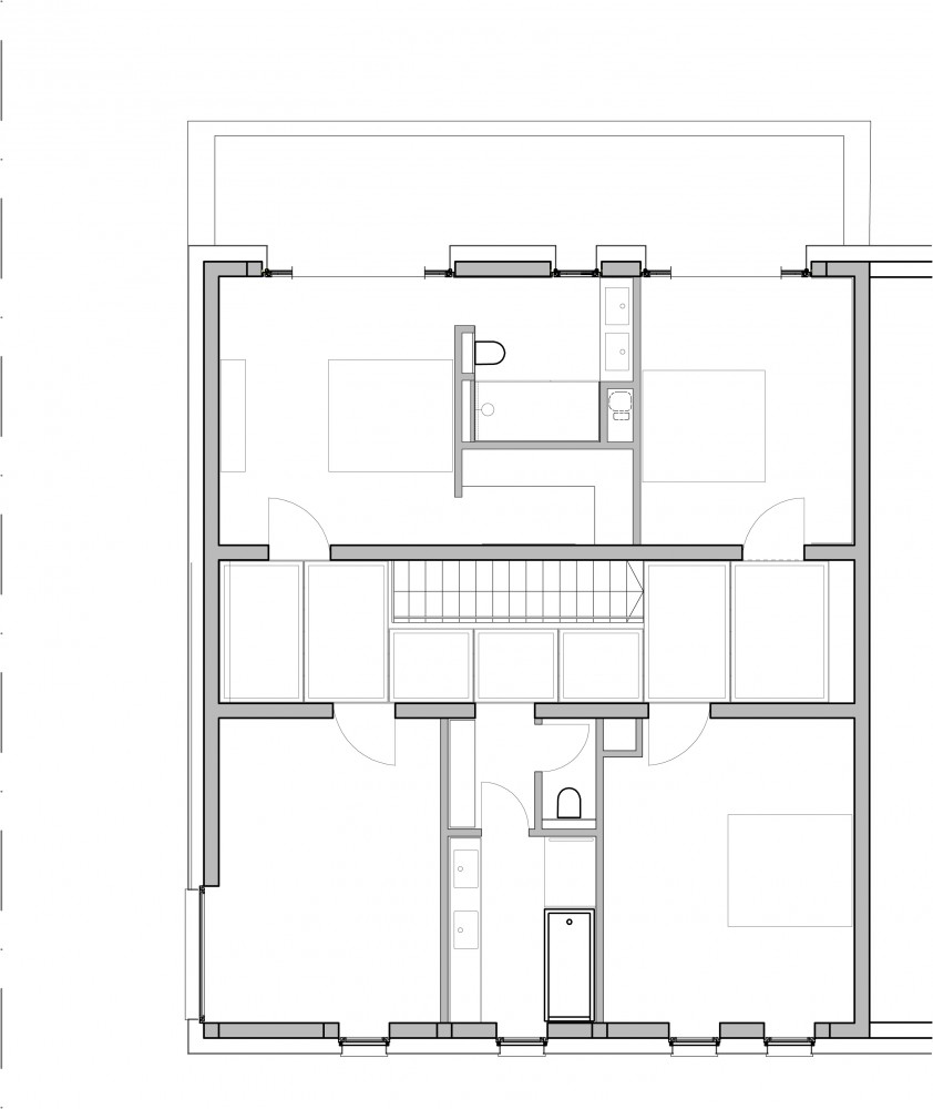 2 Row Houses In Goeblange / Metaform Architects