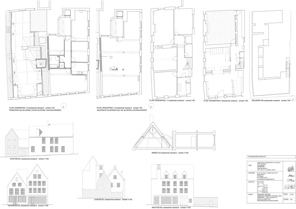 Renovation In Bruges / ROOM & ROOM