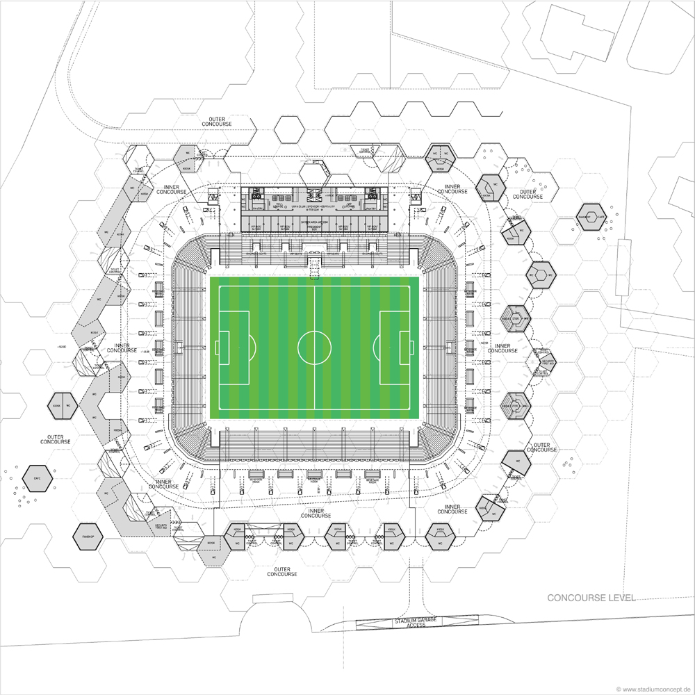 New Bursa Stadium (Hexagon Park) / stadiumconcept