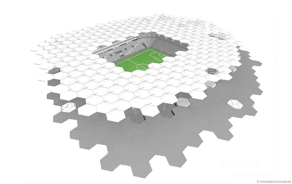 New Bursa Stadium (Hexagon Park) / stadiumconcept