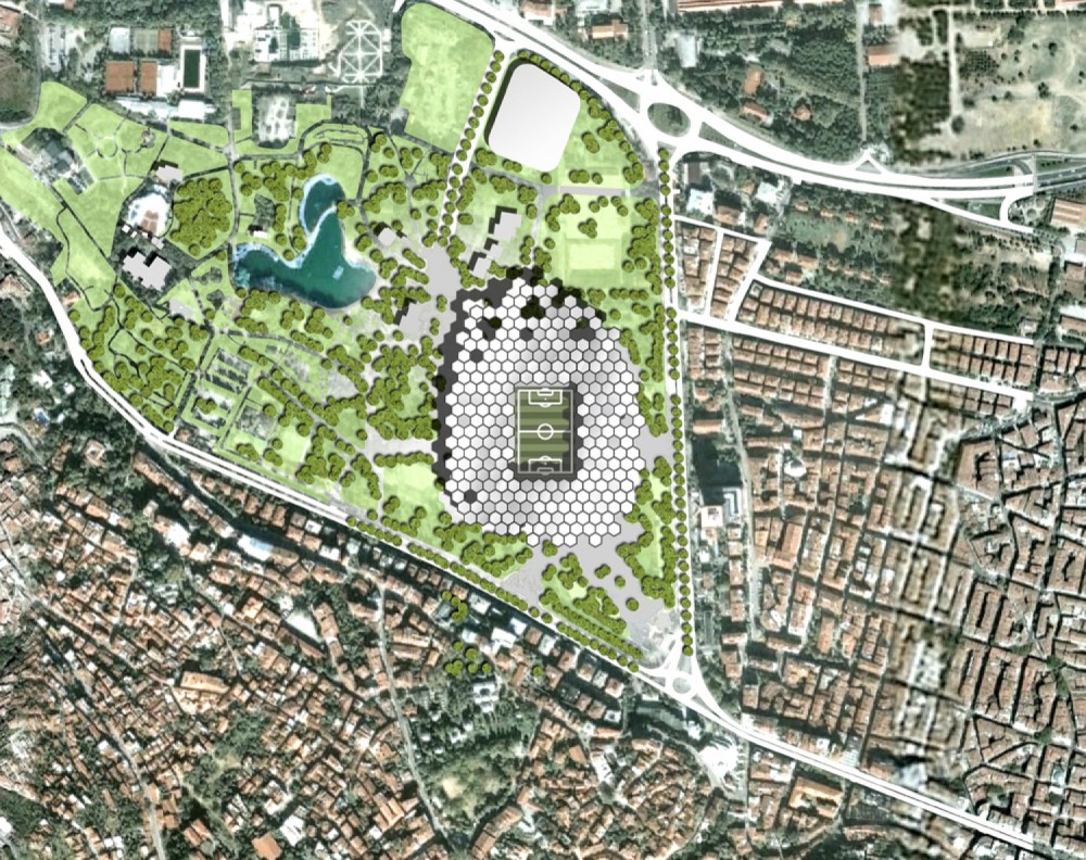 New Bursa Stadium (Hexagon Park) / stadiumconcept