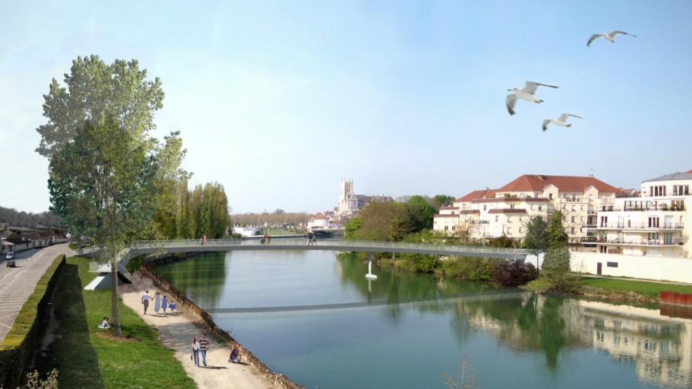 In Progress: Footbridge Over the Marne / DVVD