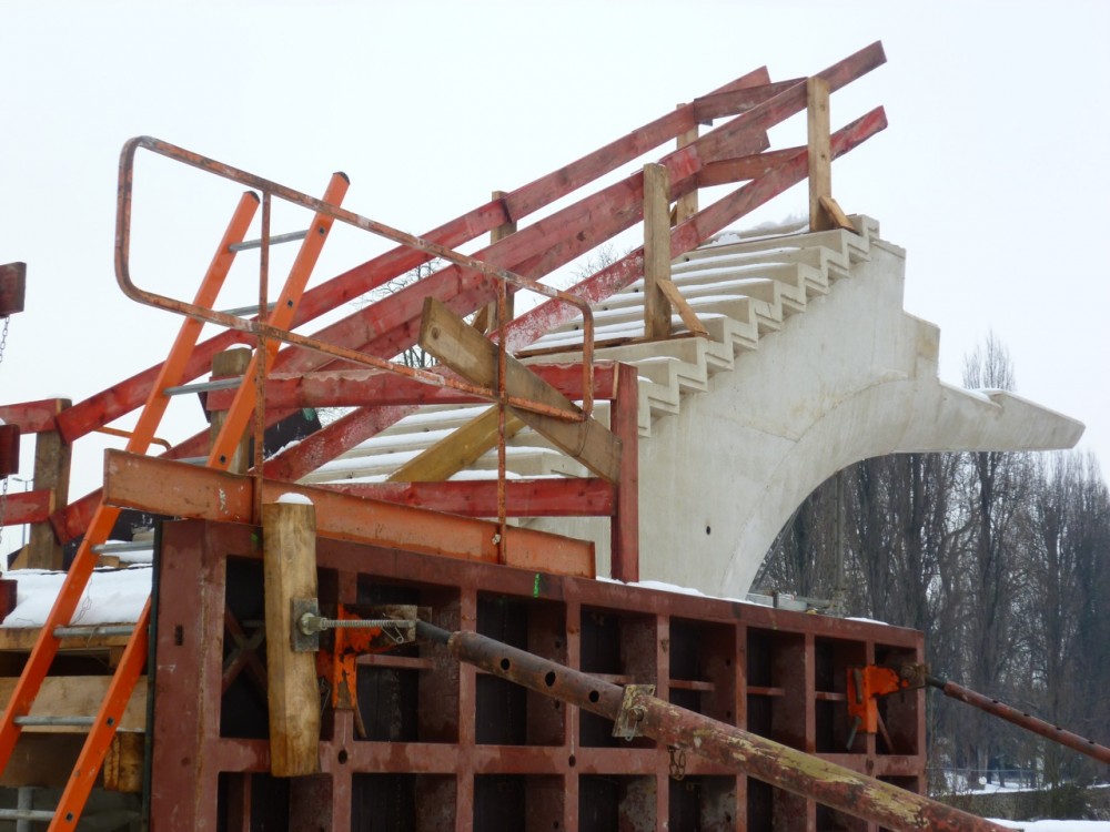 In Progress: Footbridge Over the Marne / DVVD
