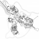 Axonometric Axonometric, Courtesy of Richard Meier & Partners Architects