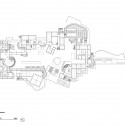 Getty_Upper level plan Upper Level Plan, Courtesy of Richard Meier & Partners Architects