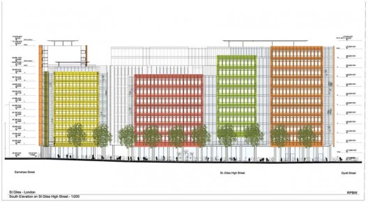 Central St. Giles Court / Renzo Piano & Fletcher Priest Architects