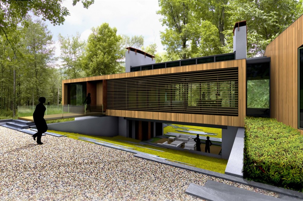 Bridge House / Joeb Moore + Partners Architects