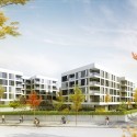 'Quartier du Grünewald' Residential Estate 'Quartier du Grünewald' Residential Estate view from the south / © www.expressiv.at