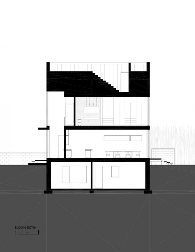 Hampden Lane House / Robert Gurney Architect