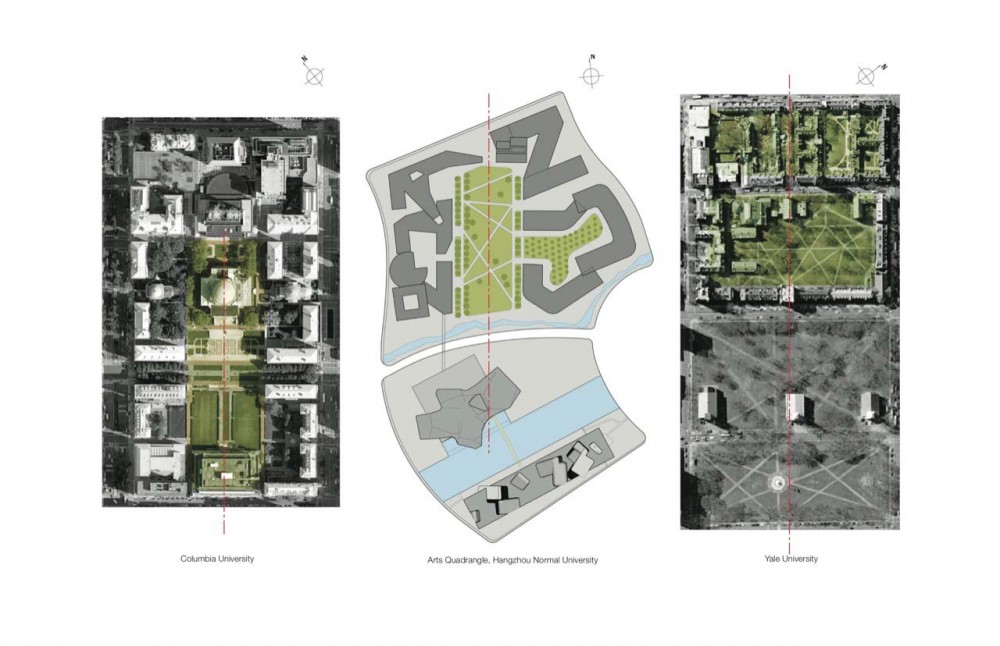 Hangzhou Normal University Cangqian Performing Arts Center, Art Museum and Arts Quadrangle / Steven Holl Architects