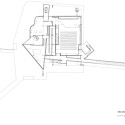 Atheneum_second level plan Atheneum_second level plan Second Floor, Courtesy of Richard Meier & Partners Architects