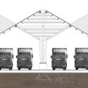 Nassiriyah Truck Stop / New World Design LLC Nassiriyah Truck Stop / New World Design LLC Canopy Section