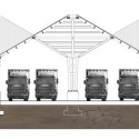 Nassiriyah Truck Stop / New World Design LLC Nassiriyah Truck Stop / New World Design LLC Long Section