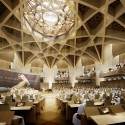 Abu Dhabi Federal National Council building competition © GAJ and bioLINIA