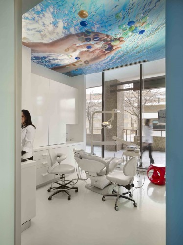 Smile Designer Dental Office Interiors / Antonio Sofan Architect LEED AP