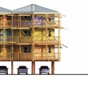 Design Against the Elements Green Design Award Winner / Nikola Enchev and Stefan Vankov elevation southwest