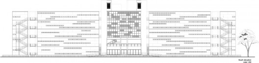south elevation