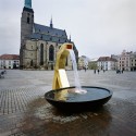 Fountain at Pilsen / Ondřej Císler © Vasil Stanko and Karel Kocourek