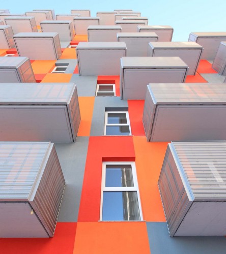 High Density Residential Building / Solano & Catalan, Elena Saricu