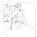 High_SecondFlr Second Floor, Courtesy of Richard Meier & Partners Architects