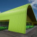 Heerenschürli Sports Facilities With Locker Room Building / Dürig AG Heerenschürli Sports Facilities With Locker Room Building / Dürig AG © Hanns Joosten