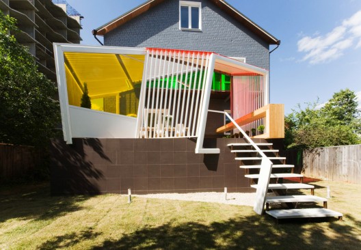 Summer Terrace For TV show / za bor architects