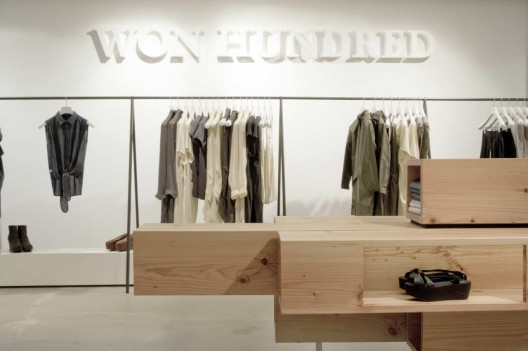 New Store Of ‘Won Hundred’ / MAPT