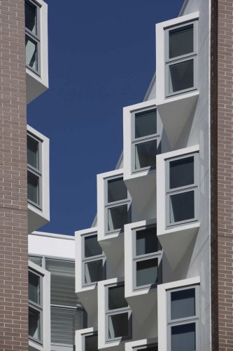 New Student Quarters For Boston University / Tony Owen Partners, Silvester Fuller Architects