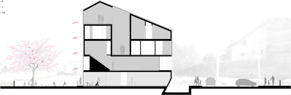 Multigenerational Building in Gland / SM-arch