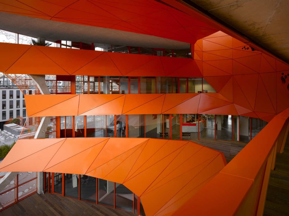 The Orange Cube / Jakob + Macfarlane Architects