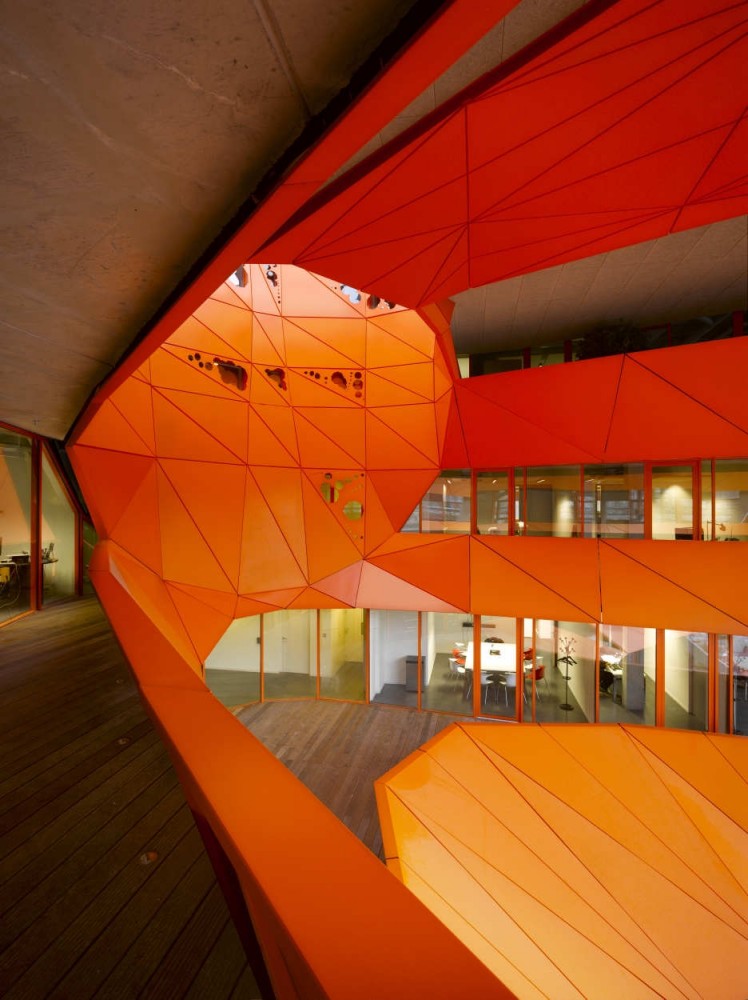 The Orange Cube / Jakob + Macfarlane Architects