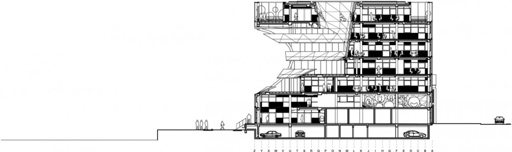 The Orange Cube / Jakob + Macfarlane Architects