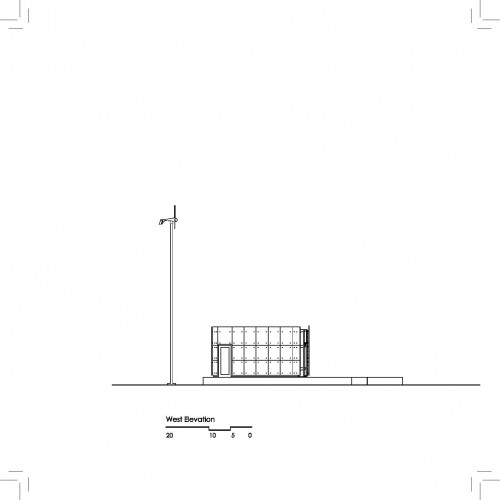 west elevation
