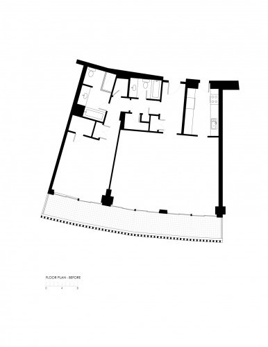 floor plan before