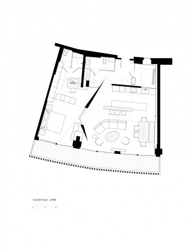 floor plan after
