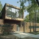 L-Stack House / Marlon Blackwell Architect © Timothy Hursley